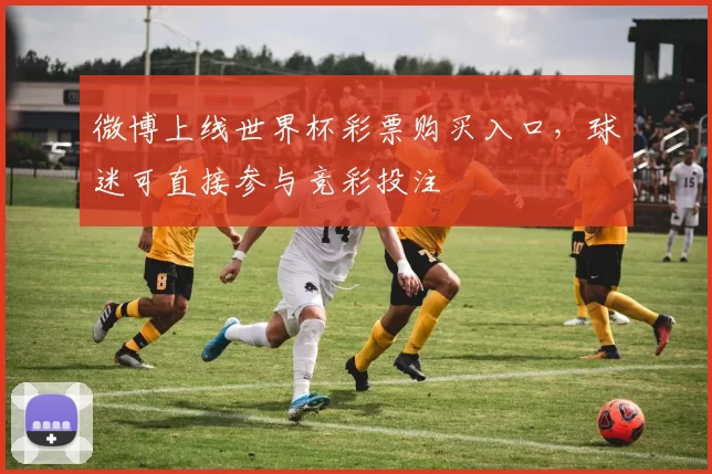 微博上线世界杯彩票购买入口，球迷可直接参与竞彩投注